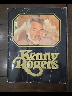 Kenny Rogers Collectible Program Book with Portrait